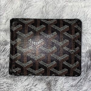 Goyard Goyardine Victoire Wallet Black
